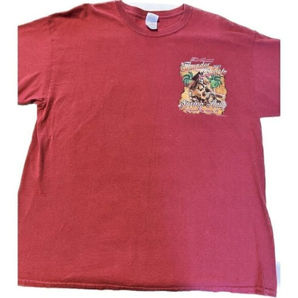 Thinder Beach Panama City 2013 Beach Florida Men's Shirt Sz XL